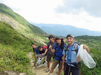 たくさん拾って登ってきましたよ~