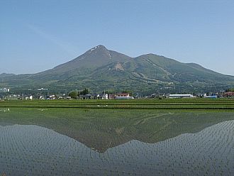 会津磐梯山水辺の風景