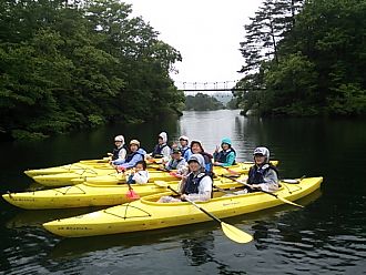 湖面は当然貸切ですよー！＼(^o^)／