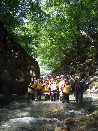 今日の勇者たち。（勇者になれなかった皆さんは崖の上で待機中）