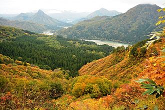 只見町要害山（きれいな景色です！）