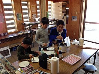 自分でから揚げ！すごく美味しい！！