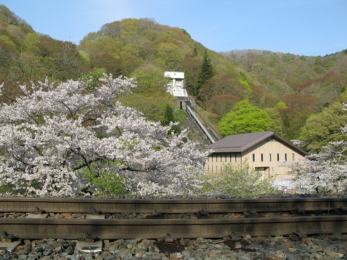 中山峠：沼上発電所