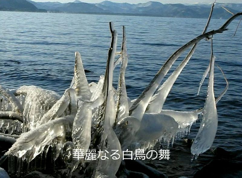 浜地の青いアイスショー