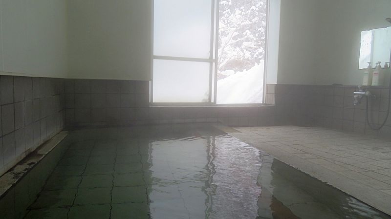 窓の外は大自然