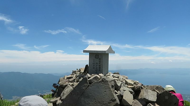 磐梯山山頂