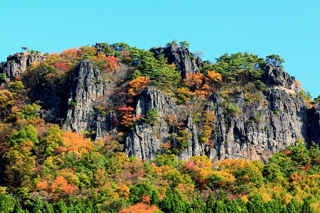 霊山の紅葉 - ふくしまの旅