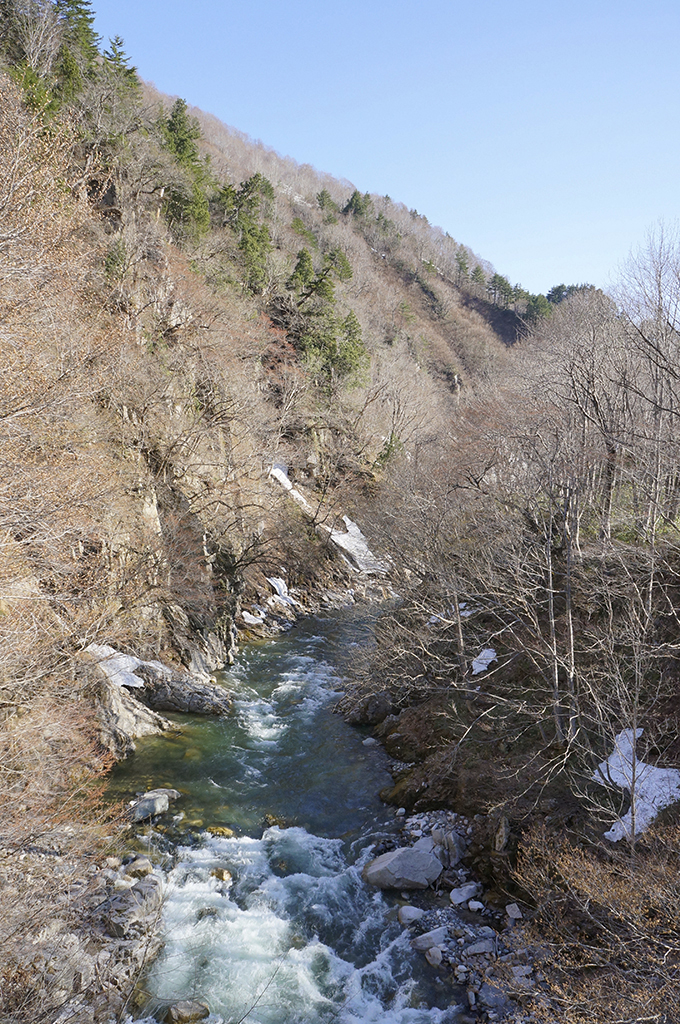 伊南村のつり橋