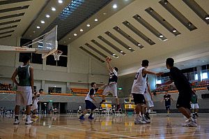 15 08 31 月 15 24 東京都の国士舘大学男子バスケットボール部が喜多方市で合宿を実施 ふくしま教育旅行 お知らせ