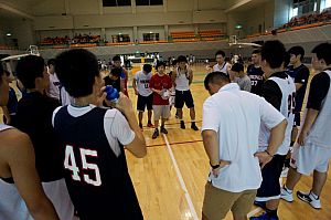 15 08 31 月 15 24 東京都の国士舘大学男子バスケットボール部が喜多方市で合宿を実施 ふくしま教育旅行 お知らせ